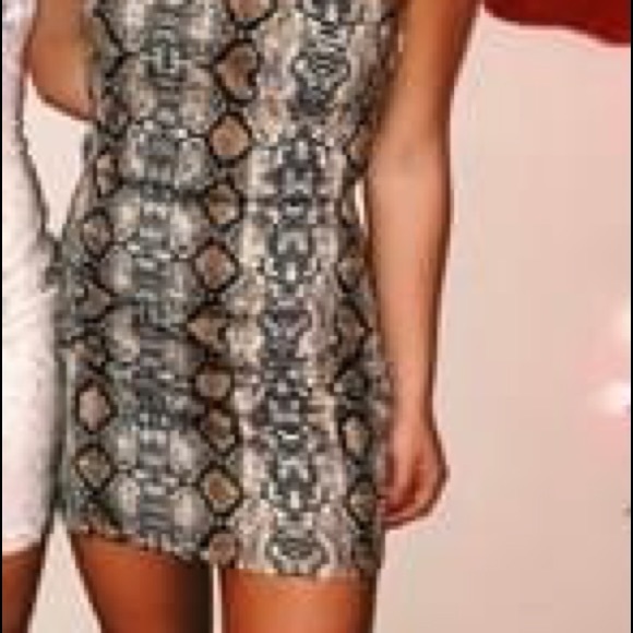 Snake skin dress - Picture 2 of 2